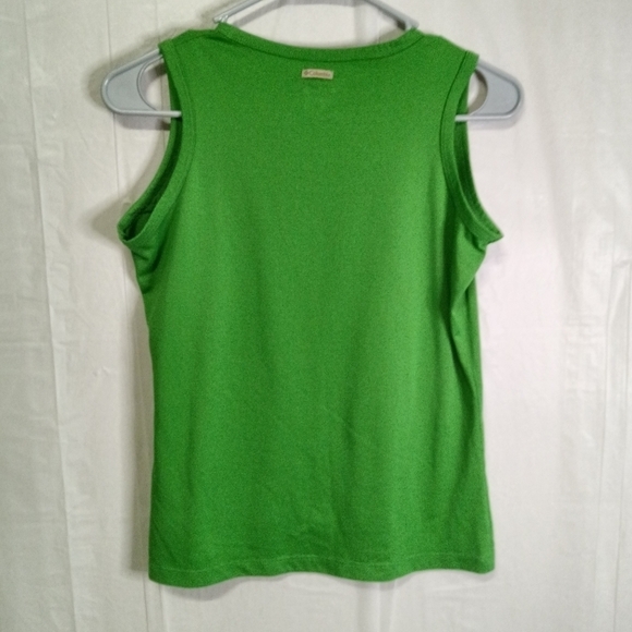 Columbia Omni Shade Tank Top Green XS - Picture 4 of 6